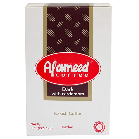 Alameed Coffee - Dark Roast (Cardamom) 8 Oz