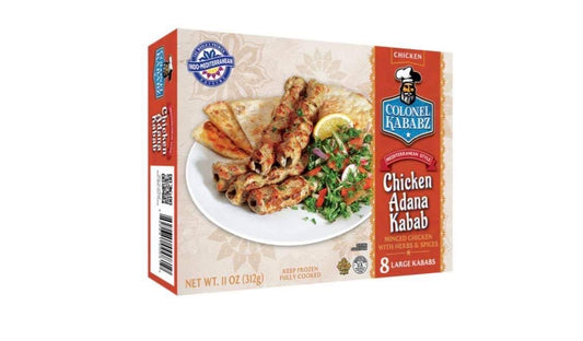 Colonel Kababz- Chicken Adana Kabab (8pcs)