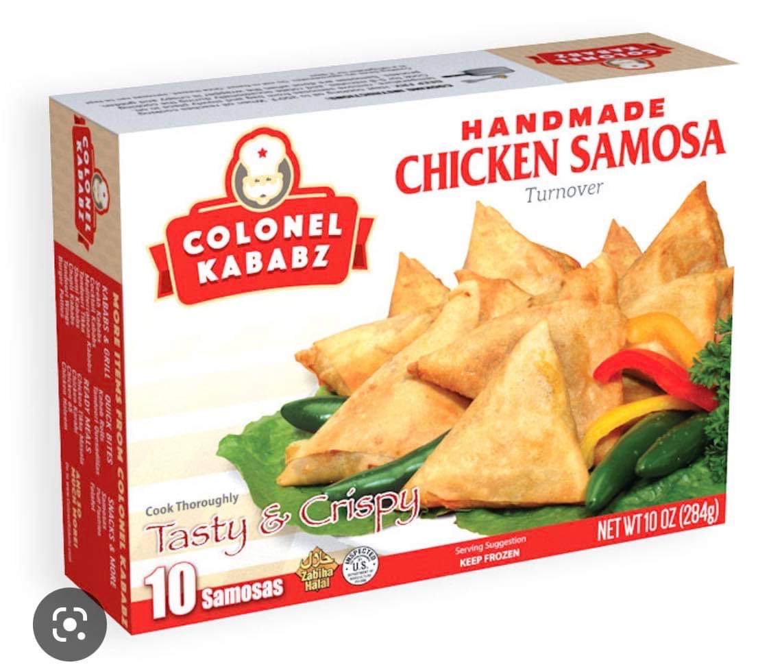Colonel Kababz- Handmade Chicken Samosa (10pcs)