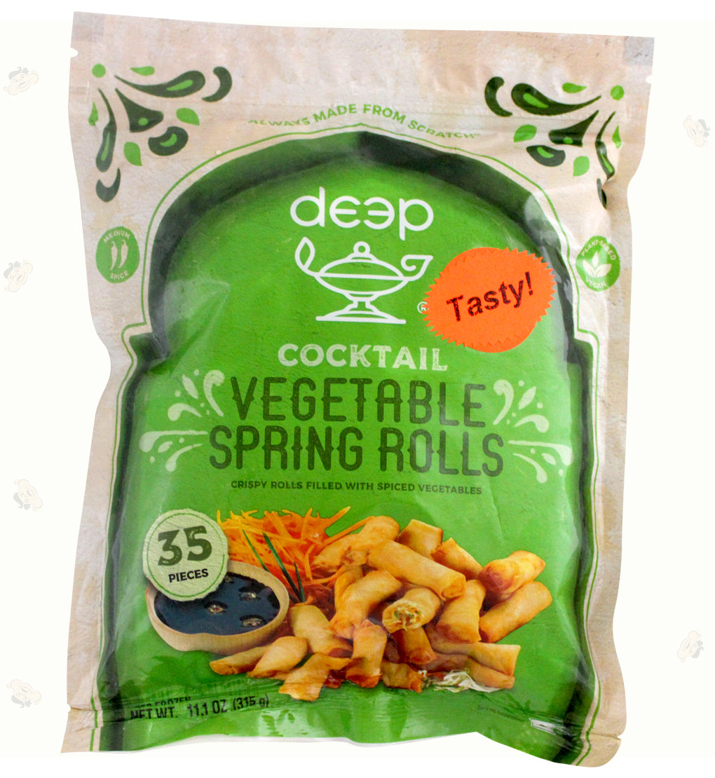 Deep - Cocktail Vegetable Spring Rolls (35pcs)