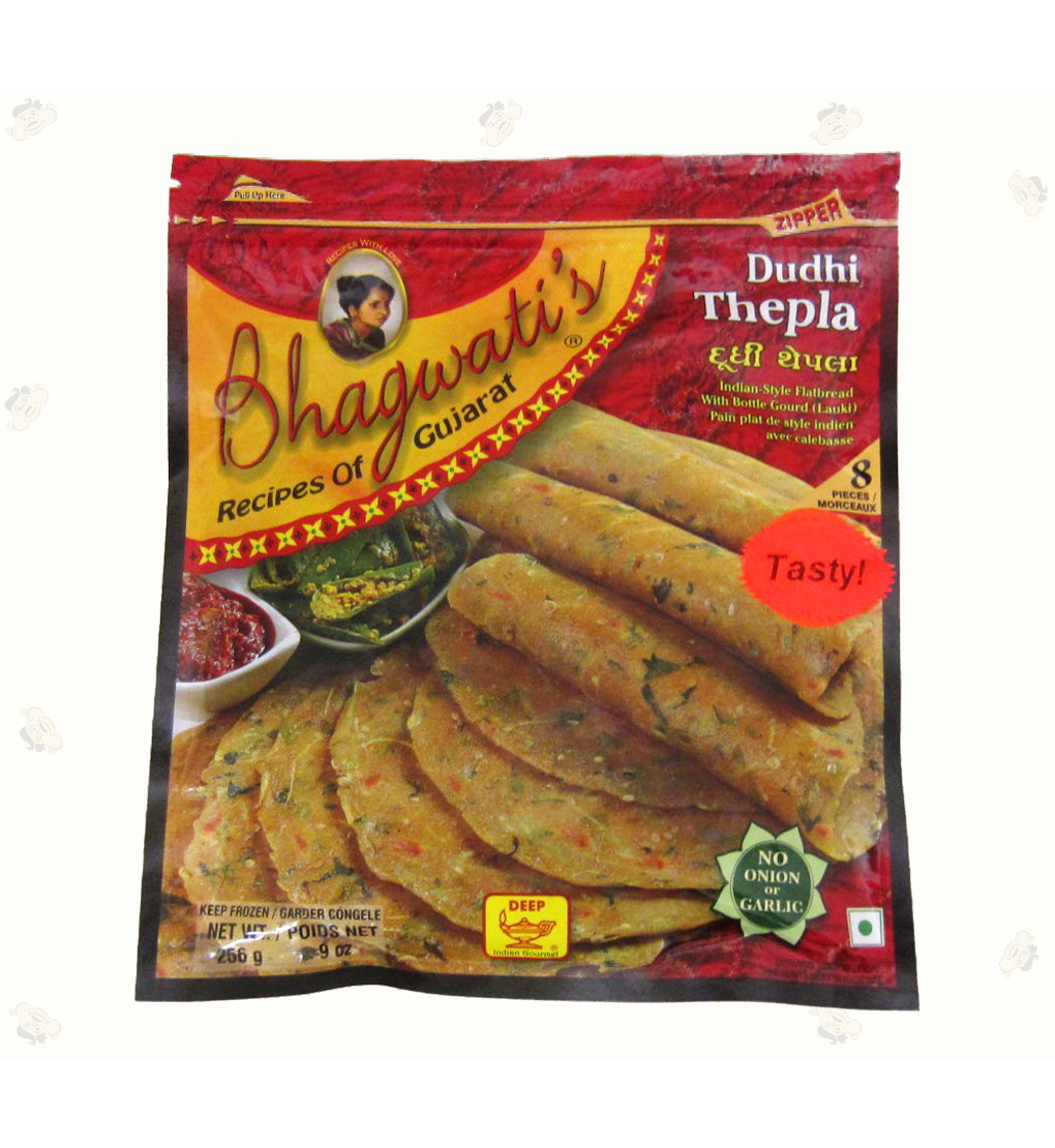 Deep Bhagwati's - Dudhi Thepla (8pcs)