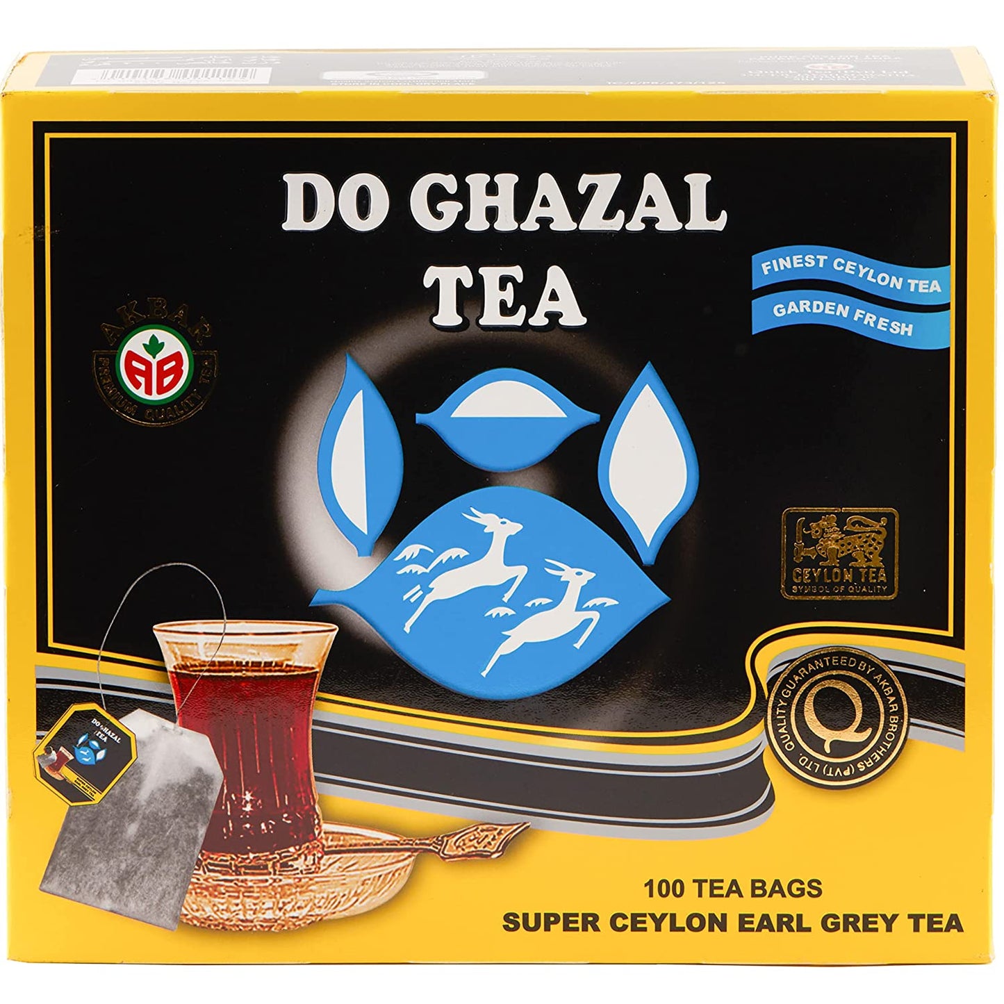 Do Ghazal Tea - Earl Grey Tea (100 bags) - 500g