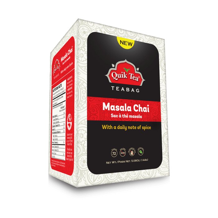 New Quik Tea - Masala Chai-Tea Bags(144g)