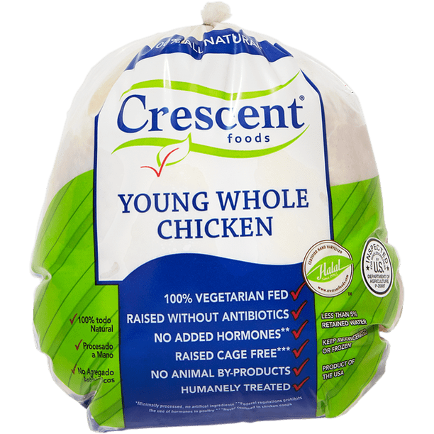 Zabiha (Crescent Foods) - Young Whole Chicken
