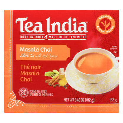 Tea India - Masala Chai-Black Tea with real spices(182g)