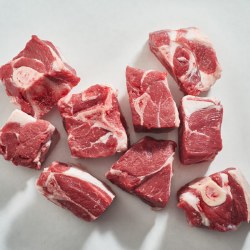 Halal-Zabiha Lamb Stew Pieces With Bones (Price/lb)